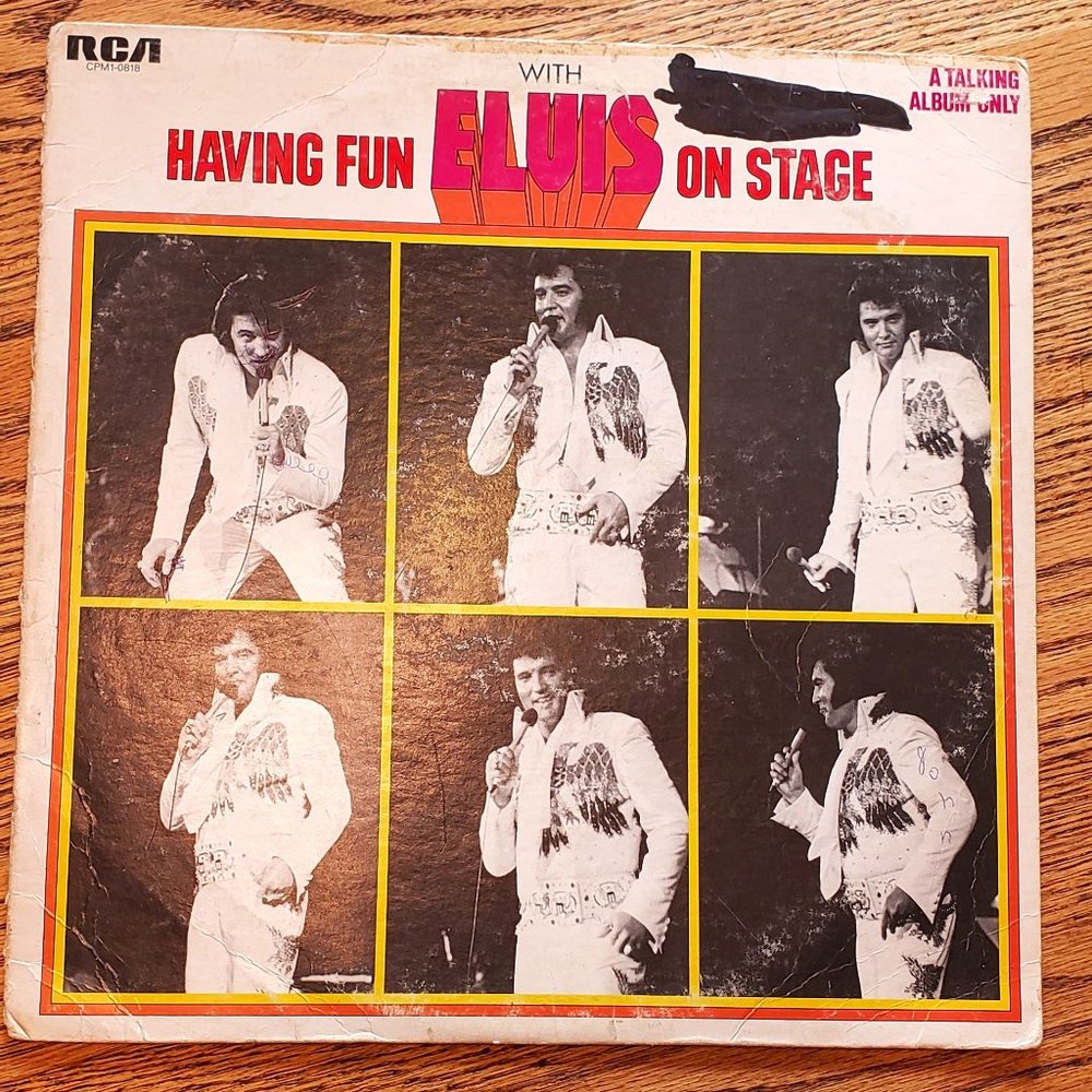 Elvis Presley Having Fun With Elvis On Stage Vinyl Sealed RCA album
